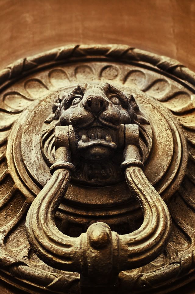 Door Knocker Detail at Barri Gotic, Barcelona