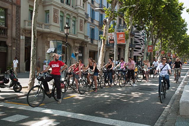 Guided Bike Tours In and Around Barcelona, Spain