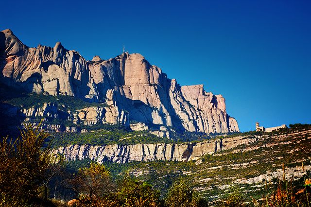 Montserrat near Barcelona, Spain [enlarge]