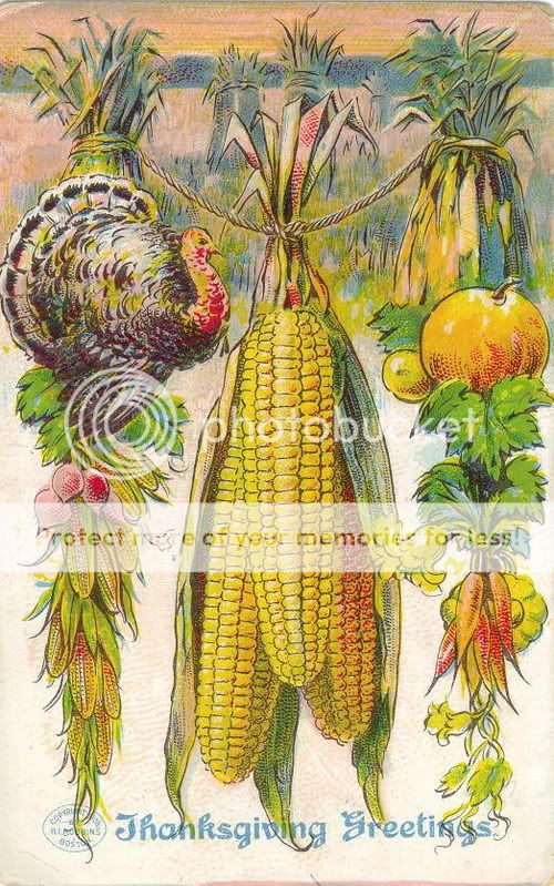 VINTAGE THANKSGIVING POSTCARD HUGE IMAGES COLLECTION CD  