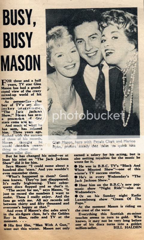 Glen Mason - A Blast From My Past in '50s Music Forum